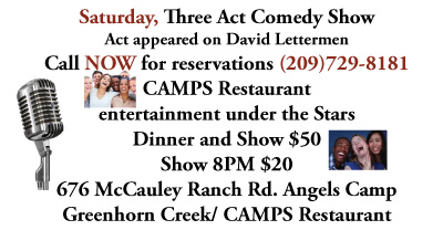 Comedy Night At CAMPS At Greenhorn Creek