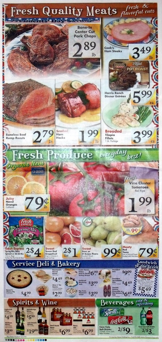 Big Trees Market's Weekly Ad for February 16-22, 2011