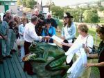 The 2008 Painted Frog Unveiling