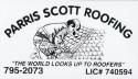 Parris Scott Roofing