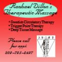 Rachael Dillon's Therapeutic Massage Therapy